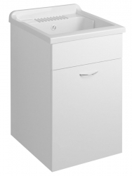 Aqualine Plastová výlevka se skříňkou 45x50 cm, včetně sifonu - PI4550-01