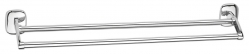 Aqualine RUMBA Držák na ručníky dvojitý 600 mm chrom
