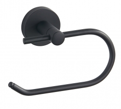 Aqualine SAMBA držák toaletního papíru bez krytu černá