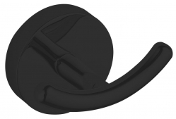 Aqualine SAMBA Dvojháček na ručníky na ručníky černá