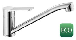 Aqualine SINTRA ECO stojánková dřezová baterie s otočnou hubicí, 3,8 l/min, chrom