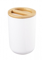 Aqualine SNOW držák kartáčků na postavení, bílá