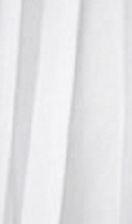 Aqualine Sprchový závěs 180x200 cm, vinyl, bílá