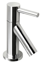 Aqualine Stojánkový kulový ventil na studenou vodu 1/2", 128 mm, chrom