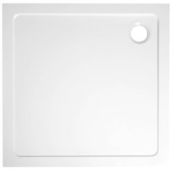 Aqualine TECMI Sprchová vanička čtvercová 90x90cm litý mramor