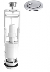 Aqualine Úsporný splachovací ventil, dvojtlačítko