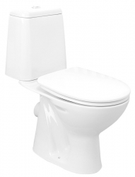 Aqualine WC kombi Riga zadní odpad včetně splachovacího mechanismu