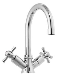 Aqualine Xenia Stojánková umyvadlová kohoutková baterie, chrom