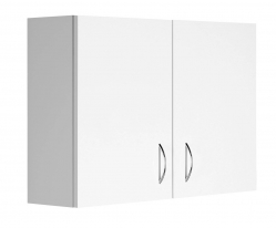 Náhled obrázku: Aqualine Zoja/Keramia Fresh Koupelnová horní skříňka 70x50x20 cm Aqualine Keramia Fresh, bílá 