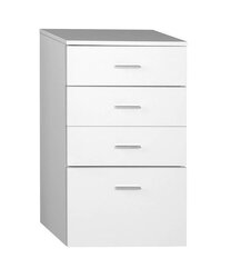 Aqualine Zoja/Keramia Fresh Koupelnová skříňka spodní 50x78x29 cm, bílá, zásuvková