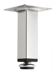 Aqualine Zoja Koupelnová výškově stavitelná nožička 1 ks chrom