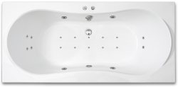 Arttec Hydromasážní vana KRONA LUXUS 170 x 80 cm