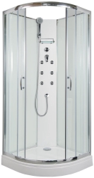 Arttec Masážní sprchový box 88x88x210cm Briliant New model 4 clear