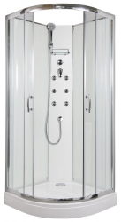 Náhled obrázku: Arttec Masážní sprchový box 88x88x210cm, model 4 grape, BRILIANT NEW - PAN04621 