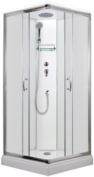 Arttec Sprchový box 87x87x220cm Smaragd New model 1 Strop chinchila