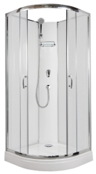Arttec Sprchový box 88x88x210cm  Briliant Model 1, chinchila