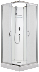 Arttec Sprchový box 90x90x210cm Smaragd New model 1 chinchila