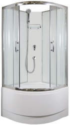 Arttec Sprchový box s vanou 88x88x200 cm Calypso model 1 clear