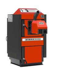 Atmos DC 32 S zplynovací kotel s úpravou pro hořák na pelety
