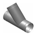 Atrea Odbočka jednostranná OBJ-T 45° těsná