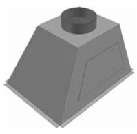 Náhled obrázku: Atrea PKJ Přechod komora 628 x 476 ø 250 (levý) pro rozdělovací komoru RKJ 628x476 R146026 