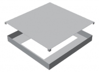 Náhled obrázku: Atrea RKD 260 Rozdělovací komora 460x460 s dolním připojením pro cirkulační přechodovou komoru CPK 260 R112512 