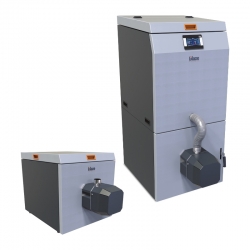 Blaze Harmony Automatický kotel na pelety Rotary Pell Compact se zásobníkem