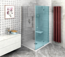 Boční stěna 90cm čiré sklo