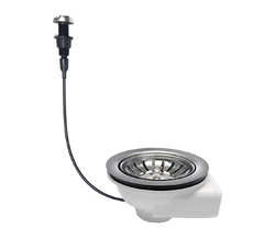 Bruckner Dřezová nerez výpust 1"1/2, s ovládáním - 155.122.0