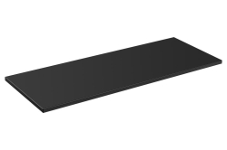 Comad Deska pod umyvadlo 120x46cm Adel Black 89-120-B černá mat