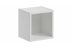 Comad Doplňkový koupelnový regál Nova White 83-27-Q bílá mat