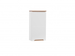 Comad Koupelnová skříňka BALI WHITE 830, 70x35x20 cm, bílá lesk/dub Wotan