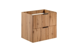 Comad Koupelnová skříňka pod umyvadlo 60x57x46 cm ADEL OAK 82-60-B-2S dub Wotan
