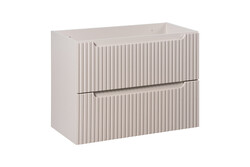 Comad Koupelnová skříňka pod umyvadlo 80x57x39cm Nova Cashmere 82-80-2S kašmír mat