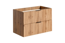 Comad Koupelnová skříňka pod umyvadlo 80x57x46 cm ADEL OAK 82-80-B-2S dub Wotan