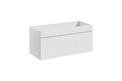 Comad Skříňka pod umyvadlo 100x46x45 cm Iconic White 82-100-D-1S, bílá