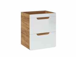 Comad Skříňka pod umyvadlo ARUBA WHITE 824 2S, 50x59x39 cm, dub Craft/bílá lesk