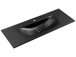 Comad Umyvadlo nábytkové 121x46cm SKY 1 BLACK MATT 120D DP ( E-8099-120 )