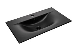 Comad Umyvadlo nábytkové 81x46cm SKY 1 BLACK MATT 80 DP černá mat