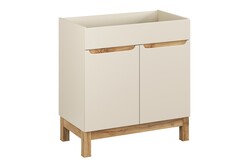 Comad Umyvadlová skříňka 60x84x46cm BALI CASHMERE 82-60-46-2D kašmír/dub