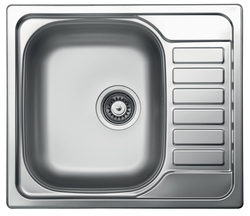 Dřez nerez 58x50 cm s odkapávací plochou Novaservis DR50/58