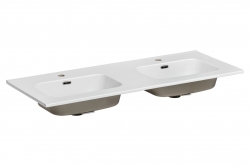 Dvojumyvadlo nábytkové 121x46cm Comad GO 120D, keramika