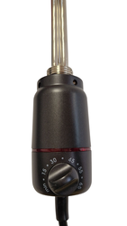 Elektrická topná tyč s termostatem pro radiátory HOPA Anthracite