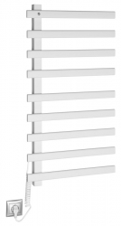 Náhled obrázku: Elektrický sušák ručníků Sapho ELCOR 480x920x50mm, 128W, bílá mat - EB450 