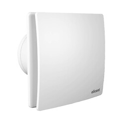 ELICENT Nástěnný ventilátor do koupelny ELEGANCE, 100 mm, hladký přední štít