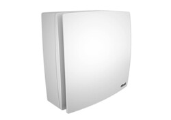 ELICENT Nástěnný ventilátor do koupelny ELPREX, 100 mm, hladký přední štít, zpětná klapka