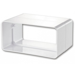 Náhled obrázku: Faber ABS Spojka plochého potrubí 