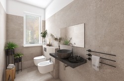 Fineza Obkladový panel 40x120 cm Wall Adige Grey mat CER412AG