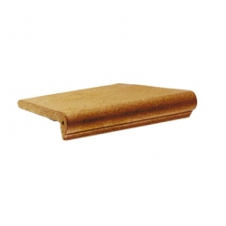 Florentinská schodovka Gresan Natural hnědá 25x33 cm, mat