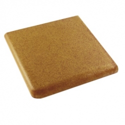 Florentinská schodovka rohová Gresan Natural hnědá 33x33 cm, mat